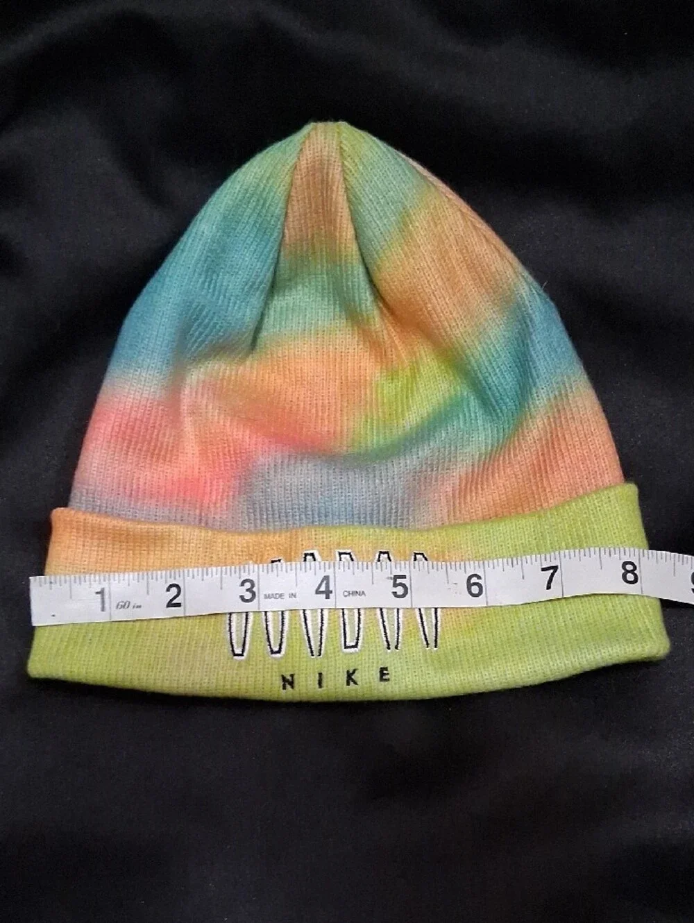 Jordan Nike Tie-Dye Cuffed Knit Beanie - Youth